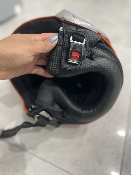 Kask caberg pomaranczowy M 57