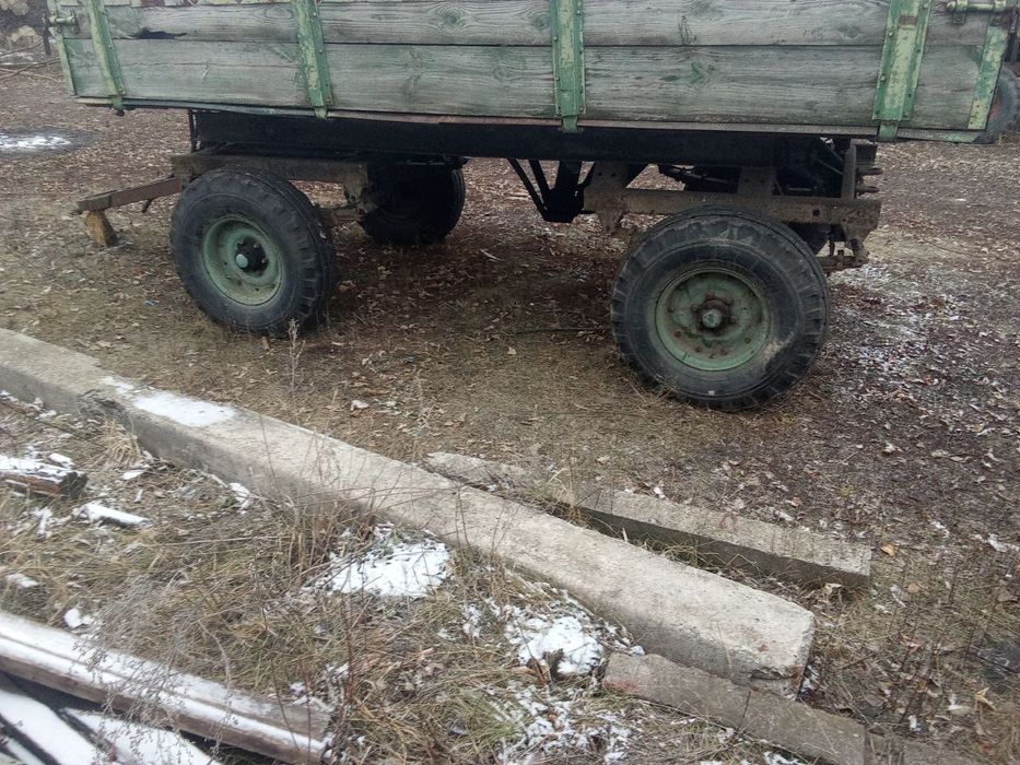 Трактор Т40 с прицепом