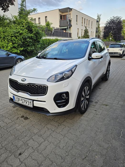 Kia Sportage 4x4 Bogata Wersja !!! Biała perła, Panorama.