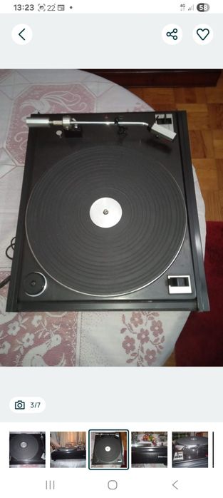 Gira discos Grundig