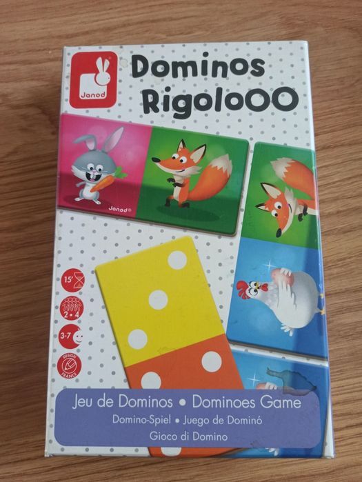 Domino Janod domino Zwierzęta Rigolooo J02737