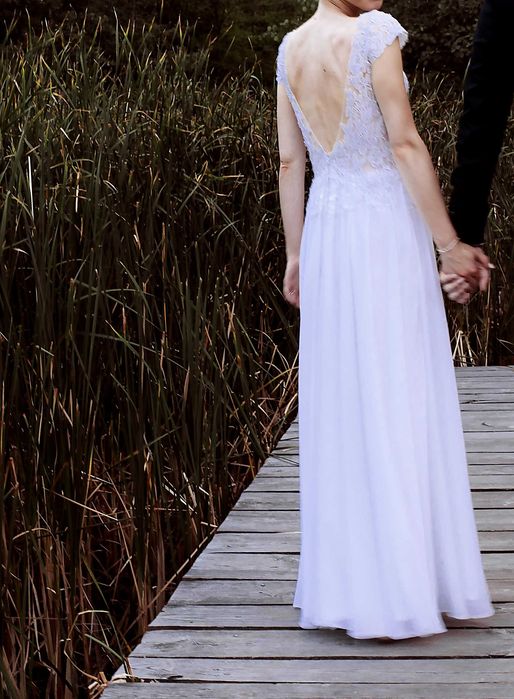 Sprzedam suknię ślubną Herm's Bridal Bellair S
