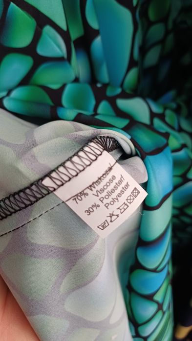 Bluzka z wiązaniem, polski producent, wymiary w opisie