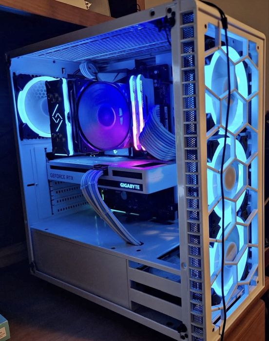 Caixa ATX Kolink Observatory RGB Branco