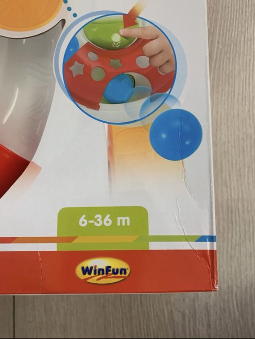 Chodzik z piłeczkami nowy smily play