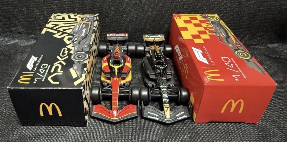 Боліди іграшки Макдональдс Формула 1 F1 McDonalds
