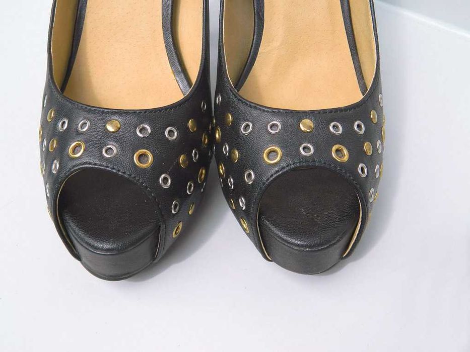 Skórzane *atmosphere* 2 razy użyte roz 6(39,5)