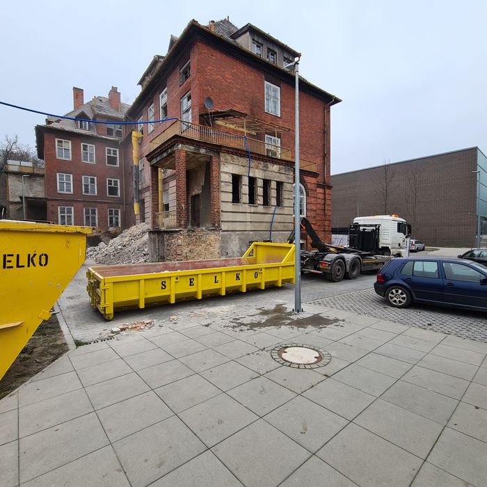 NAJLEPSZA CENA I JAKOŚĆ Wywóz odpadów gruzu kontenery hakowe skipy kp