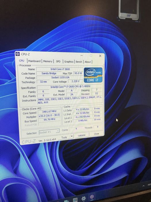 ПК:I7-2600/16GB/RX 570-8 GB /ssd128/hdd 1 TB