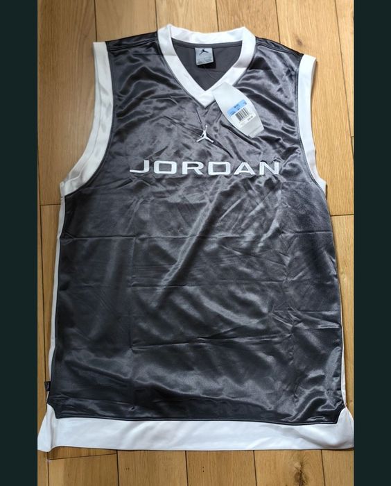 Koszulka bez rękawów Air Jordan Jumpman Vintage Grafitowa M