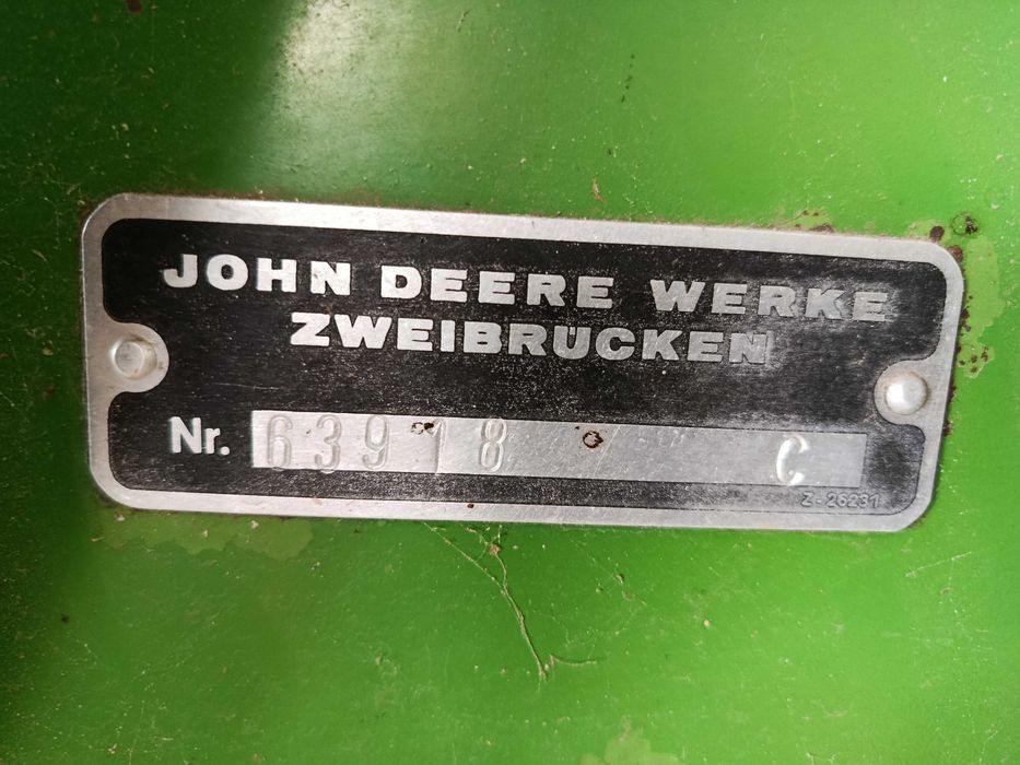 Жниварка John Deere