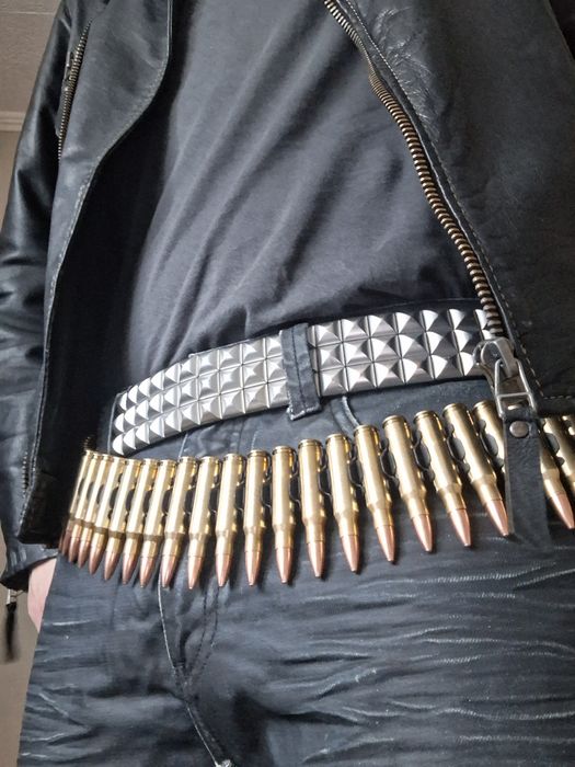 Bullet belt ammo belt pas z nabojami 308win