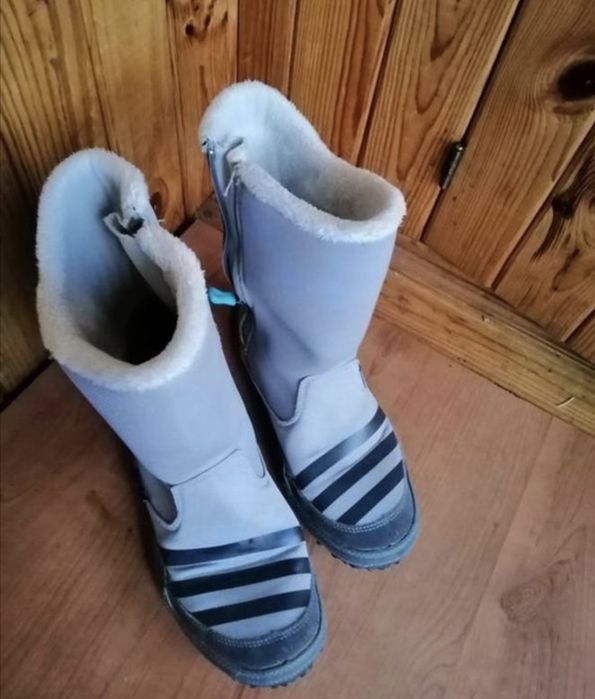 Сапоги черновики сапожки термо Деми adidas