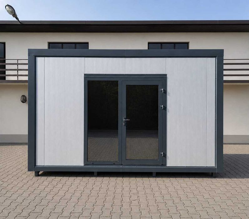 Sprzedam: nowy kontener/ pawilon usługowy/ handlowy/ biurowy 12,9 m2, dostępny od ręki, Kraków, Kocmyrzów