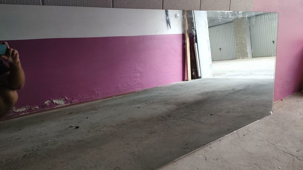 Lustro dymione duże 250 x 77 cm