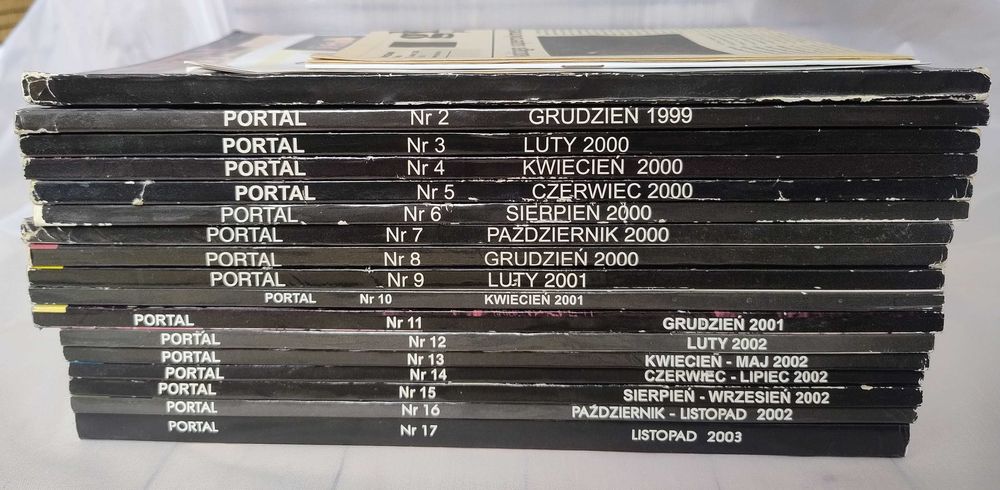 Portal 1-17 komplet dodatki  Magazyn Dwumiesięcznik RPG Wydawnictwo Portal (Portal Games)