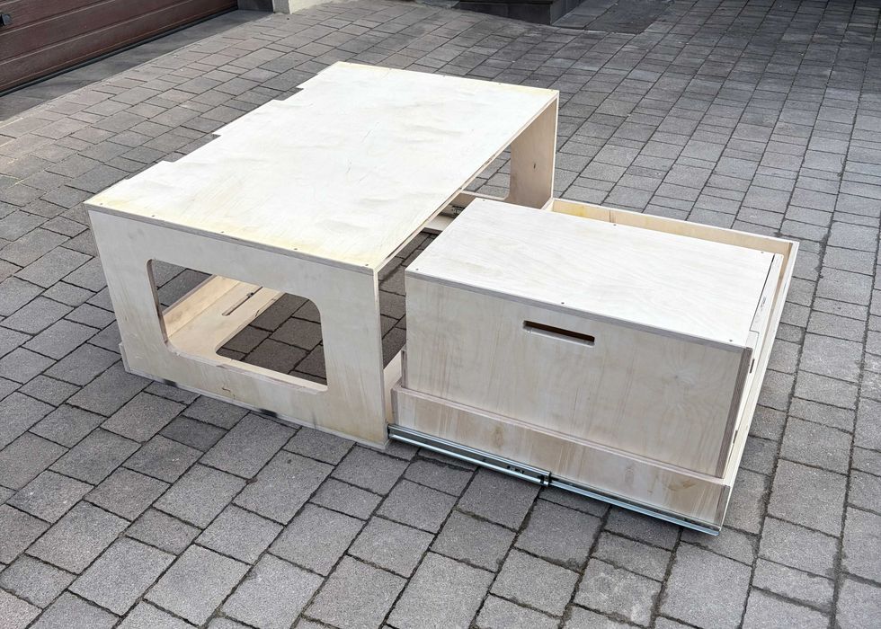 Zabudowa turystyczna box do kampera/vana partner/berlingo/T5/T6