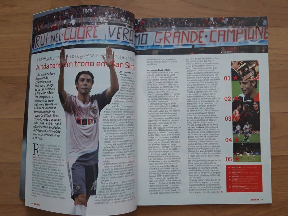 Mística (n.° 1); revista oficial SL Benfica