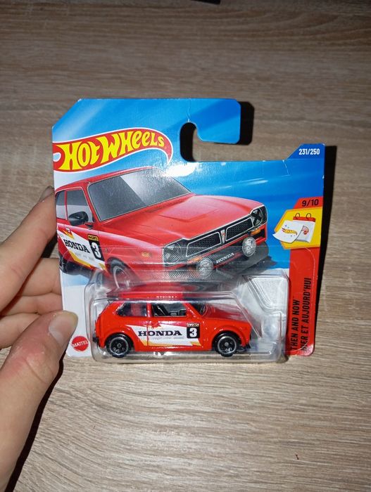 Hot whelles Honda e Porsche