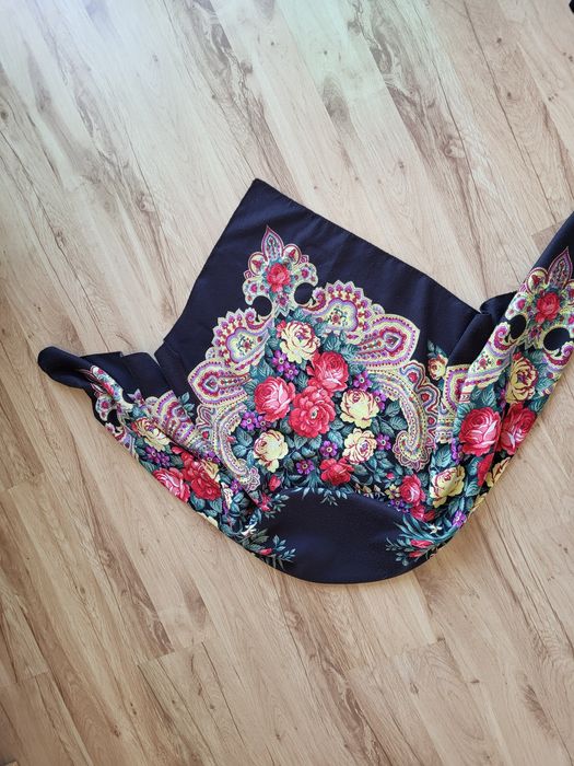 Chusta góralska, duża, kolory