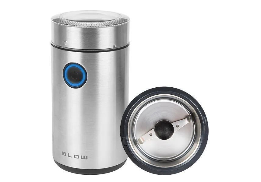Elektryczny młynek do kawy BLOW srebrny przypraw nasion ziół 44-018#