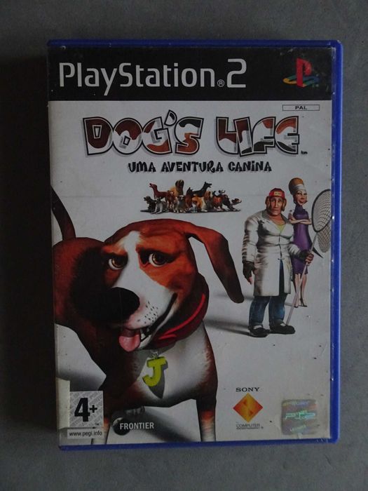 Jogo Playstation 2 PS2 - Dog's Life Uma aventura canina