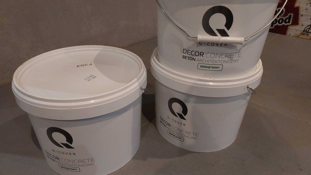 Q Cover beton architektoniczny na zewnątrz i wewnątrz