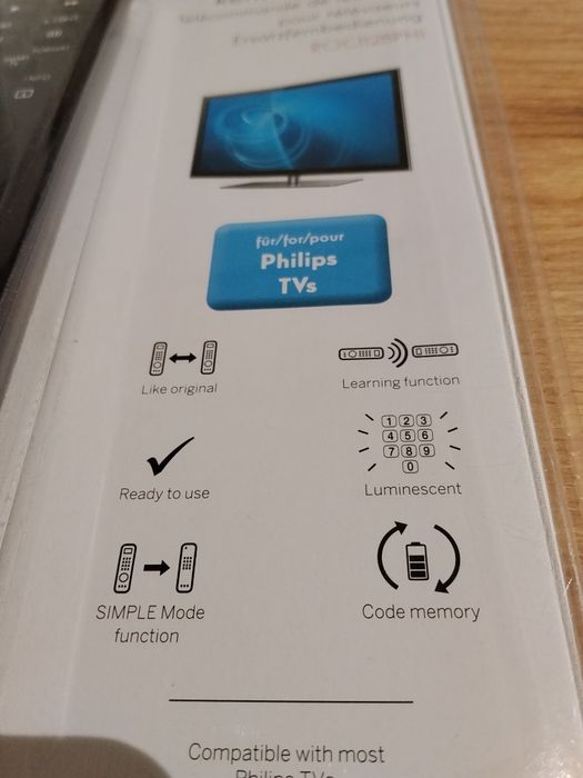 Pilot zastępczy do telewizora Philips
