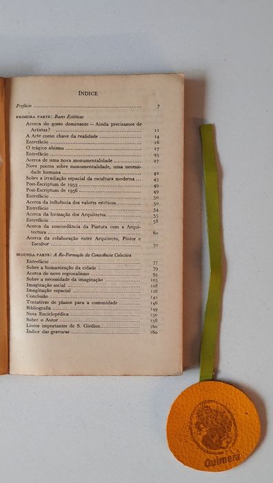 Arquitectura e comunidade, S. Giedion