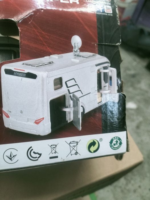 Majorette hymer b-class kamper nowy resorek autko duży dźwięk i światł