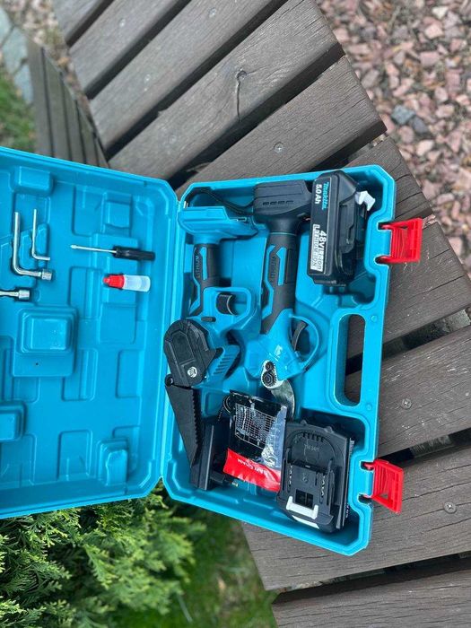 ‼️ Акумуляторна пила 15см + секатор. Набір інструментів для саду