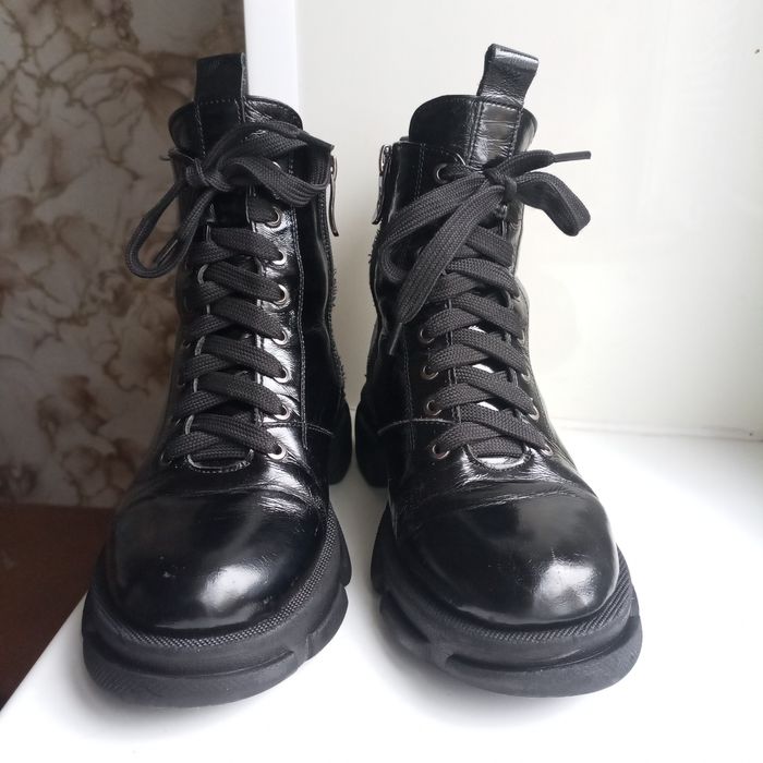 Шкіряні ботинки Джолі Глосс демісезонні