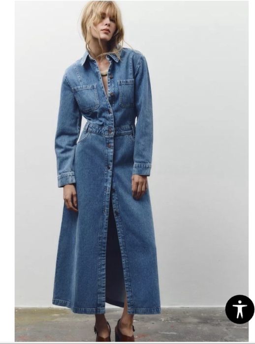 Сукня джинсова Zara L/Xl