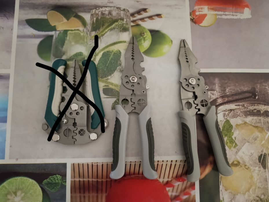 Кусачки многофункциональные остались серого цвета!