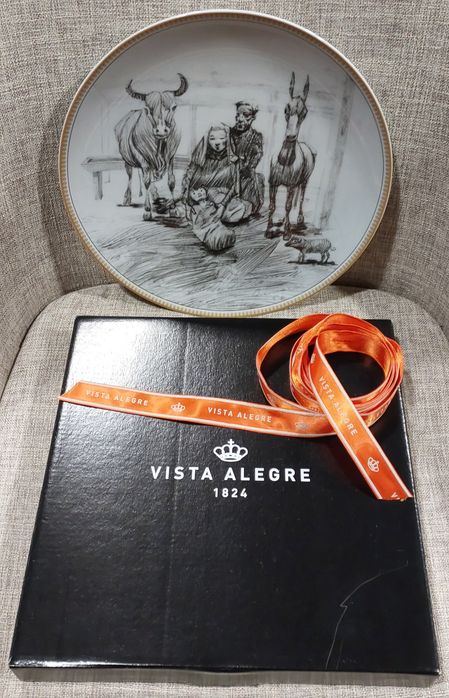 Prato "Coleção Natal" Vista Alegre, Ano 2012