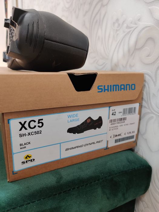 Buty rowerowe shimano XC5 rozmiar 42 boa spd gravel triathlon
