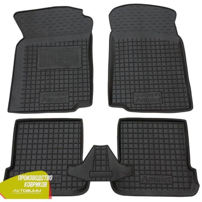 коврики Chery Tigo_Amulet_QQ_Beat_E5_M-11_Tiggo (2.3 5.7) Резиновые
