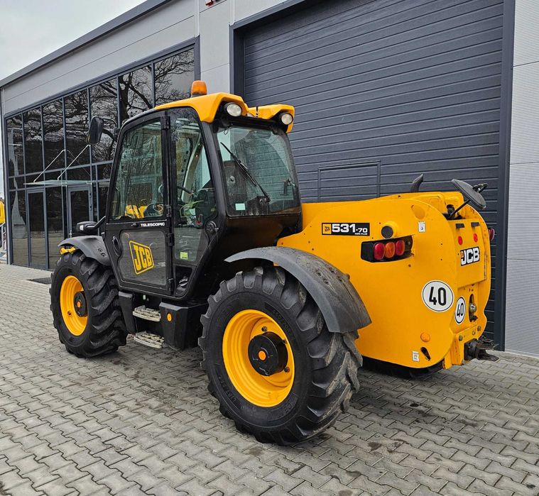 JCB 531-70 AGRI PLUS Ostatnie wydanie Bez EGR DPF I AdBlue Ładowarka