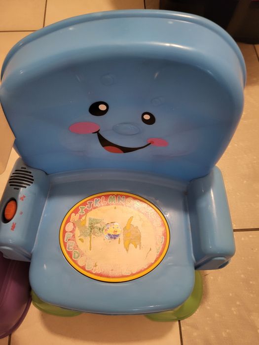 Interaktywne krzesełko uczydełko Fisher-Price