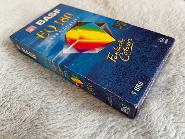 Kaseta VHS BASF EQ 180 Extra Quality Fantastic Colours NOWA