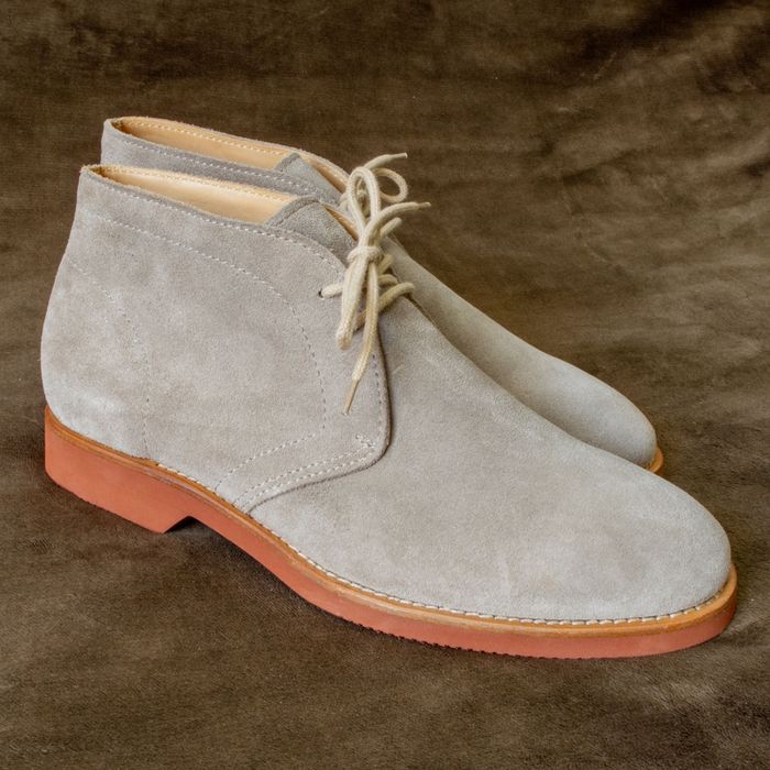 Brunello Cucinelli, buty chukka (desert) 41,5 Made in Italy