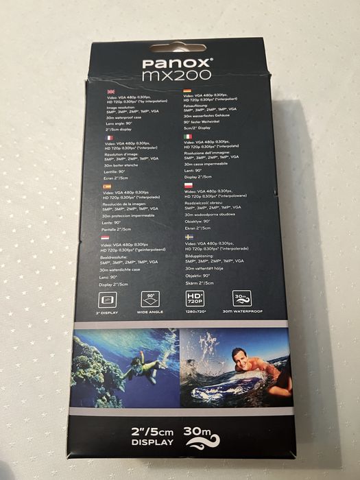 Panox MX200 Action Cam