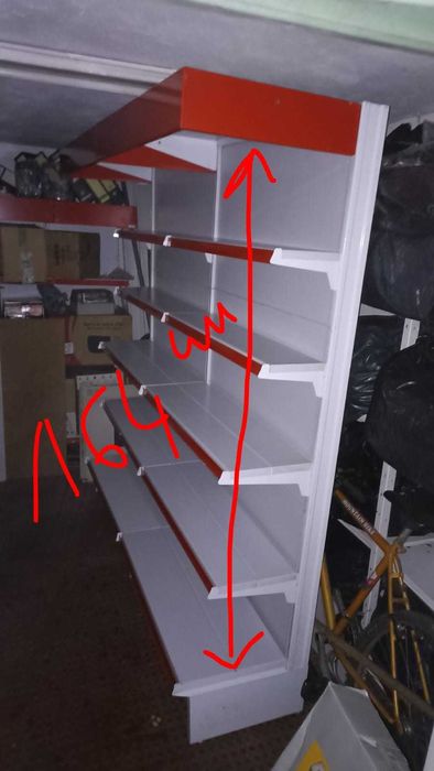 Estante de supermercado profissional