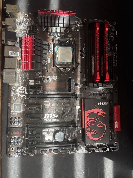 Plyta glowna msi zestaw
