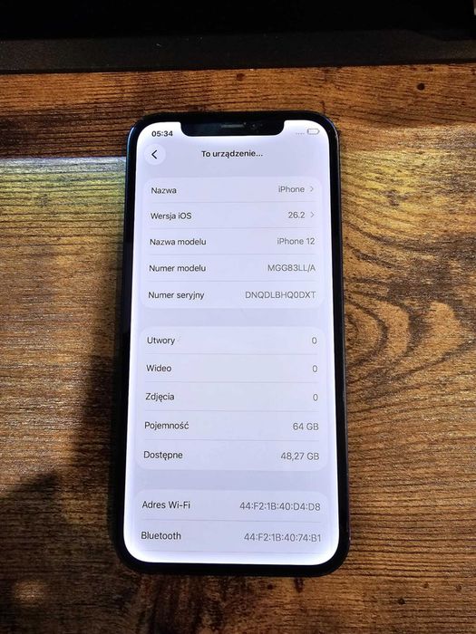 Iphone 12 64Gb Blue Bat:100% Gwarancja/SklepGSM/Lwsk