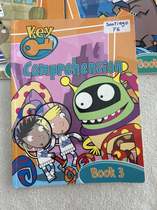Key - book 3 - spelling,grammar.comorehension