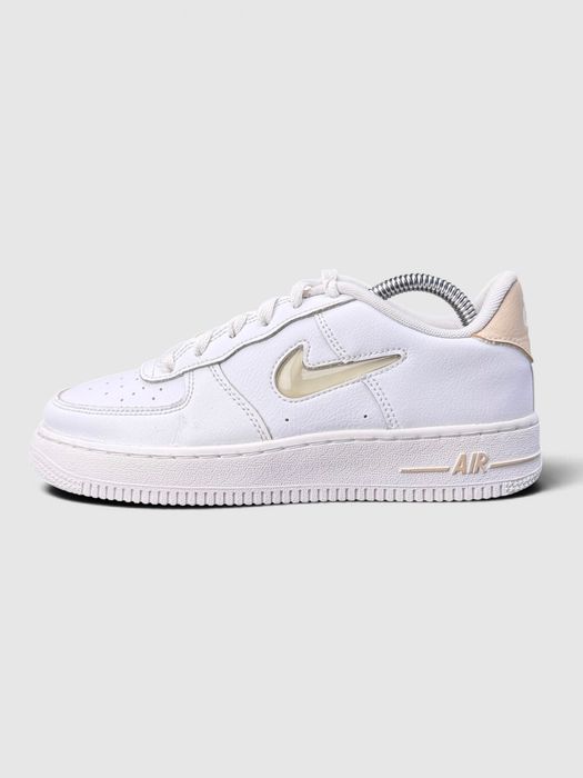 Buty Sportowe Nike Air Force 1 Low Jewel Biały Beżowy Rozmiar 37.5
