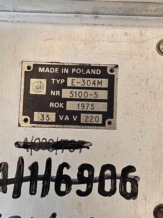 Unikatowy Miernik Impedancji Mera-Tronik Typ E 304 M (1975) – Stan Kolekcjonerski