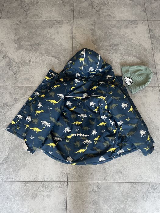 Orginalna kurtka zimowa chlopieca rozm 134-140 plus czapka