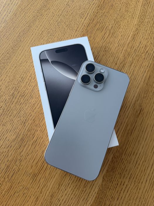 IPhone 16 Pro Max | Tytan Naturalny | Stan Idealny